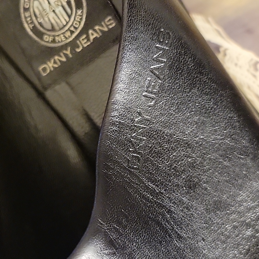 DKNY JEANS BALLET MULE SIZE 8 - Picture 3 of 16